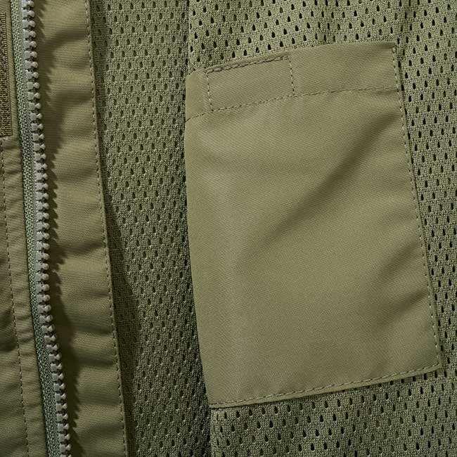 Brandit Summer Windbreaker Frontzip gyermek kabát - Olive