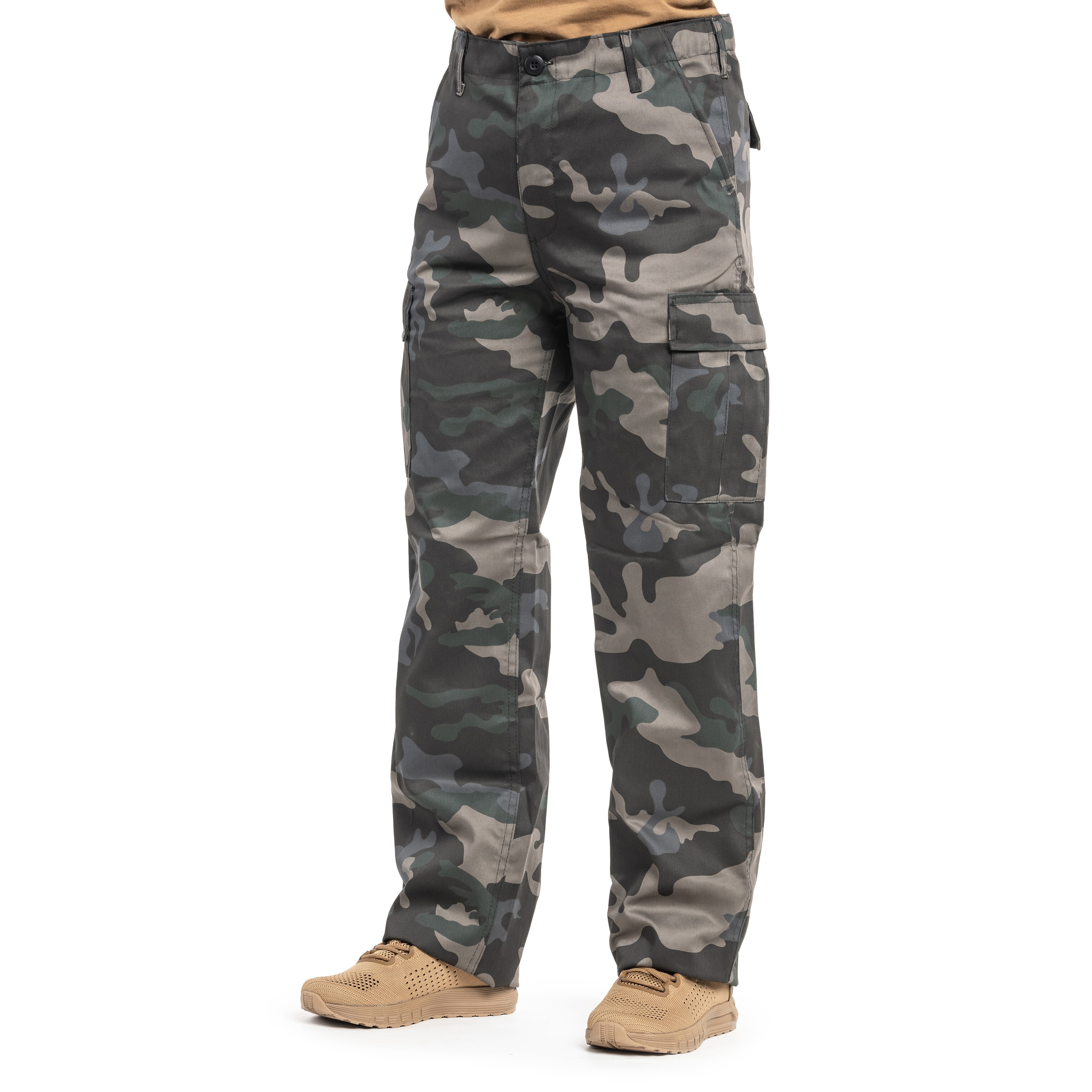 Brandit US Ranger Trouser gyerek nadrág - Dark Camo