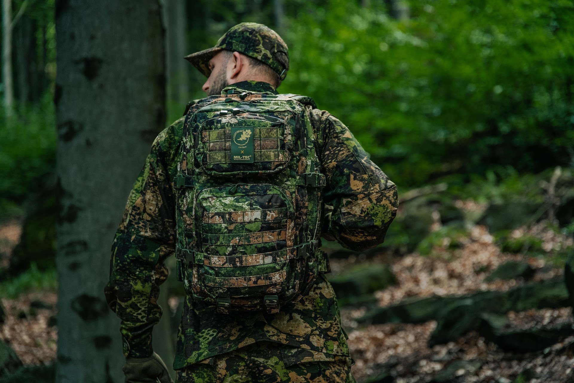 Mil-Tec Assault Pack Large hátizsák 36 l - Phantomleaf WASP I Z3A