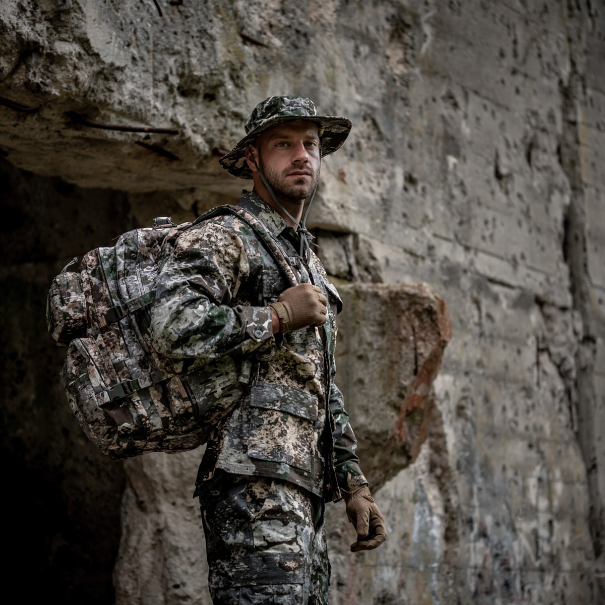Mil-Tec Assault Pack Laser Cut Small hátizsák 20 l - Phantomleaf WASP I Z1B