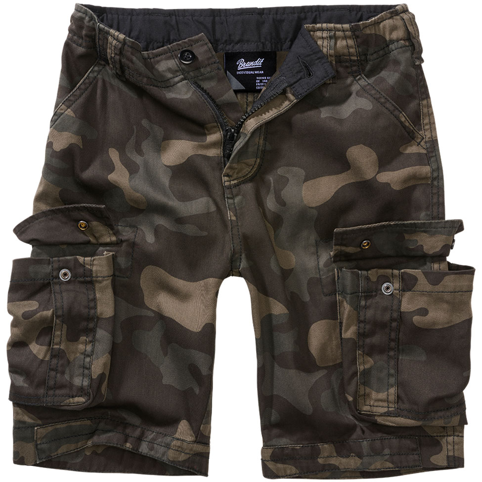 Brandit Urban Legend gyerek rövidnadrág - Dark Camo