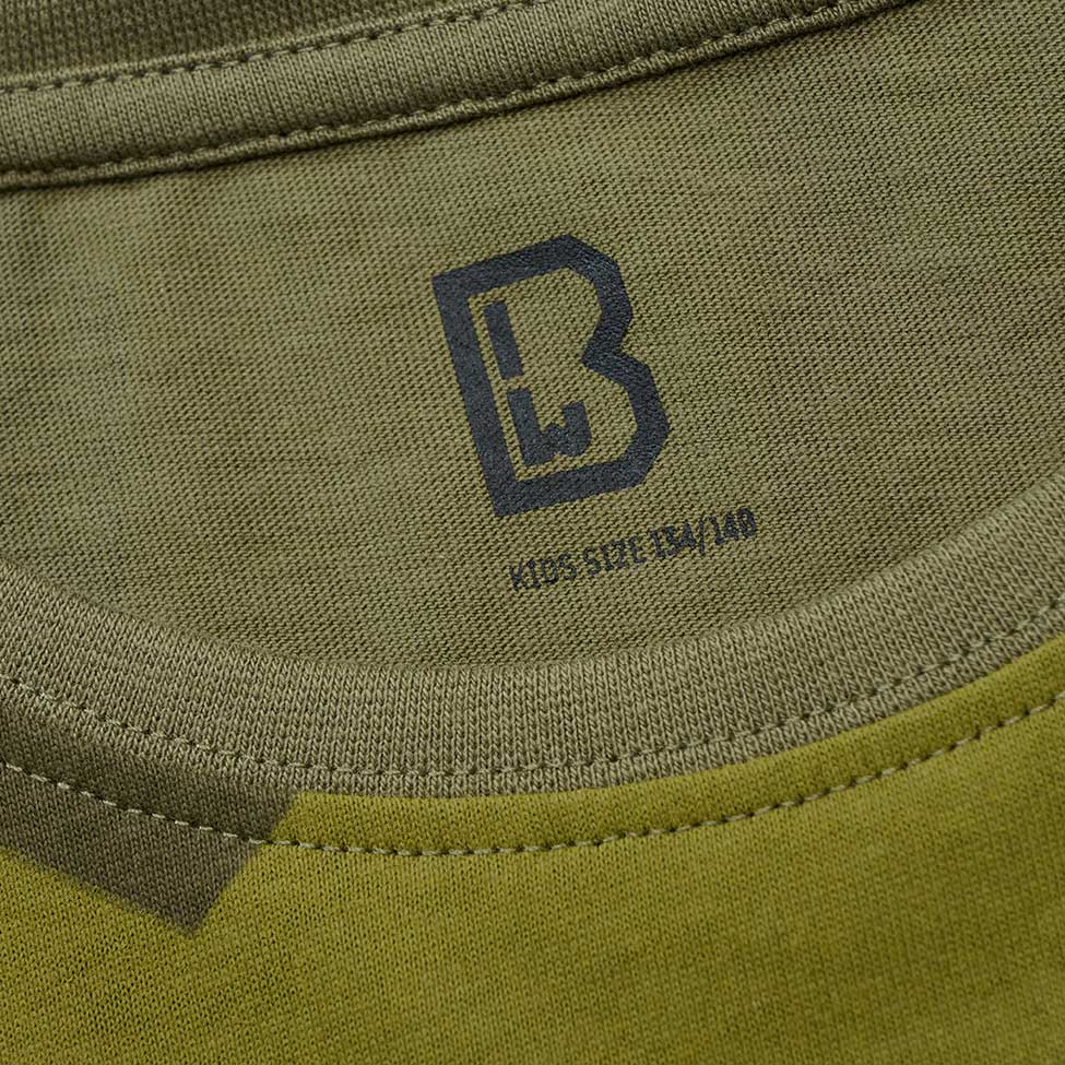 Brandit T-shirt gyermek póló - Swedish Camo