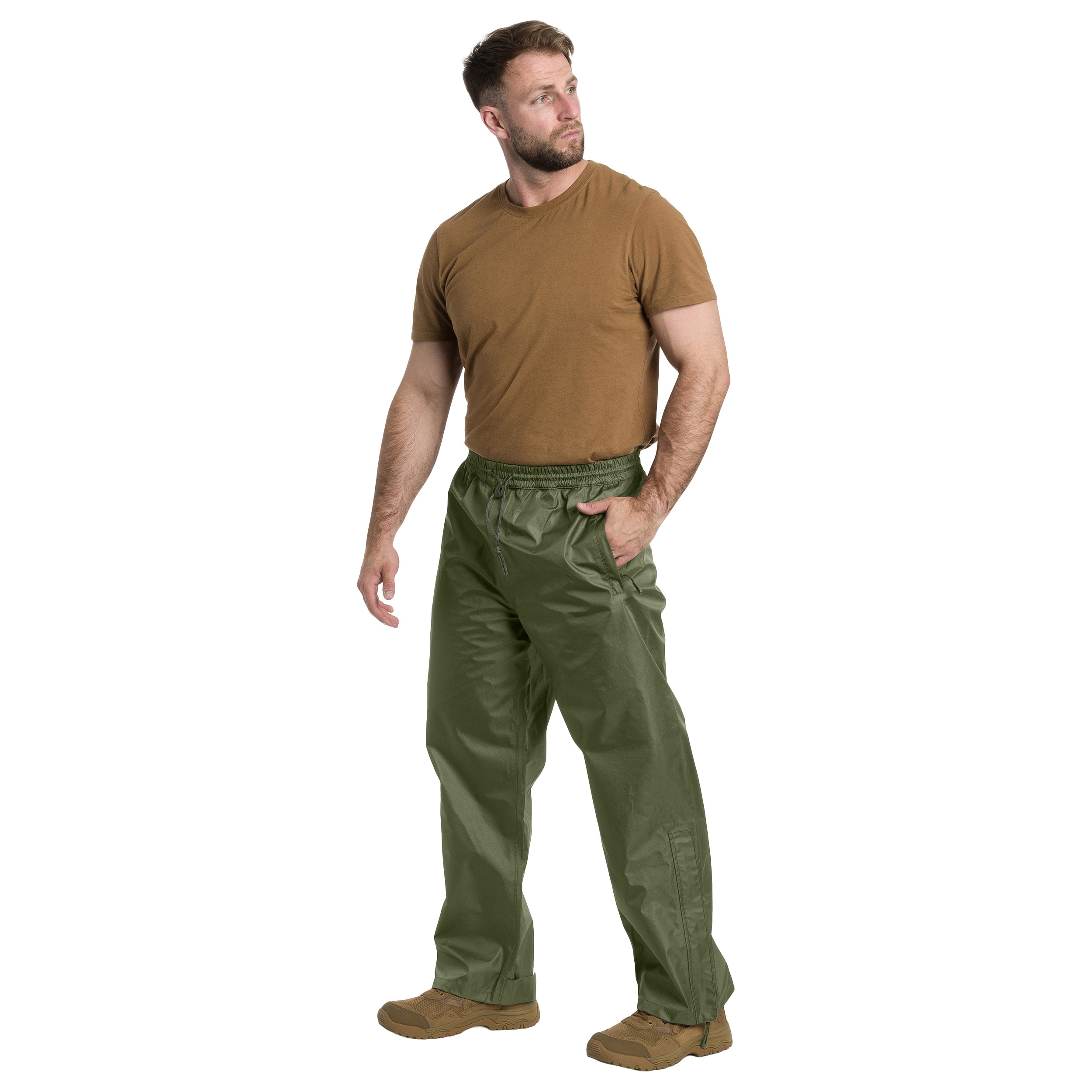 Highlander Forces Tempest Waterproof Trousers nadrág - Olive