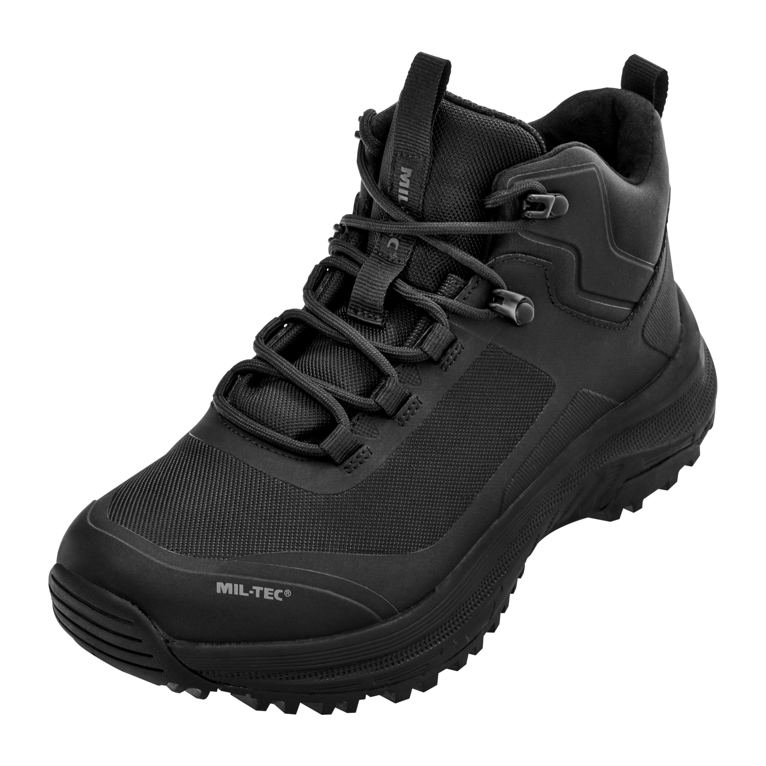 Mil-Tec Assault Mid bakancs - Black