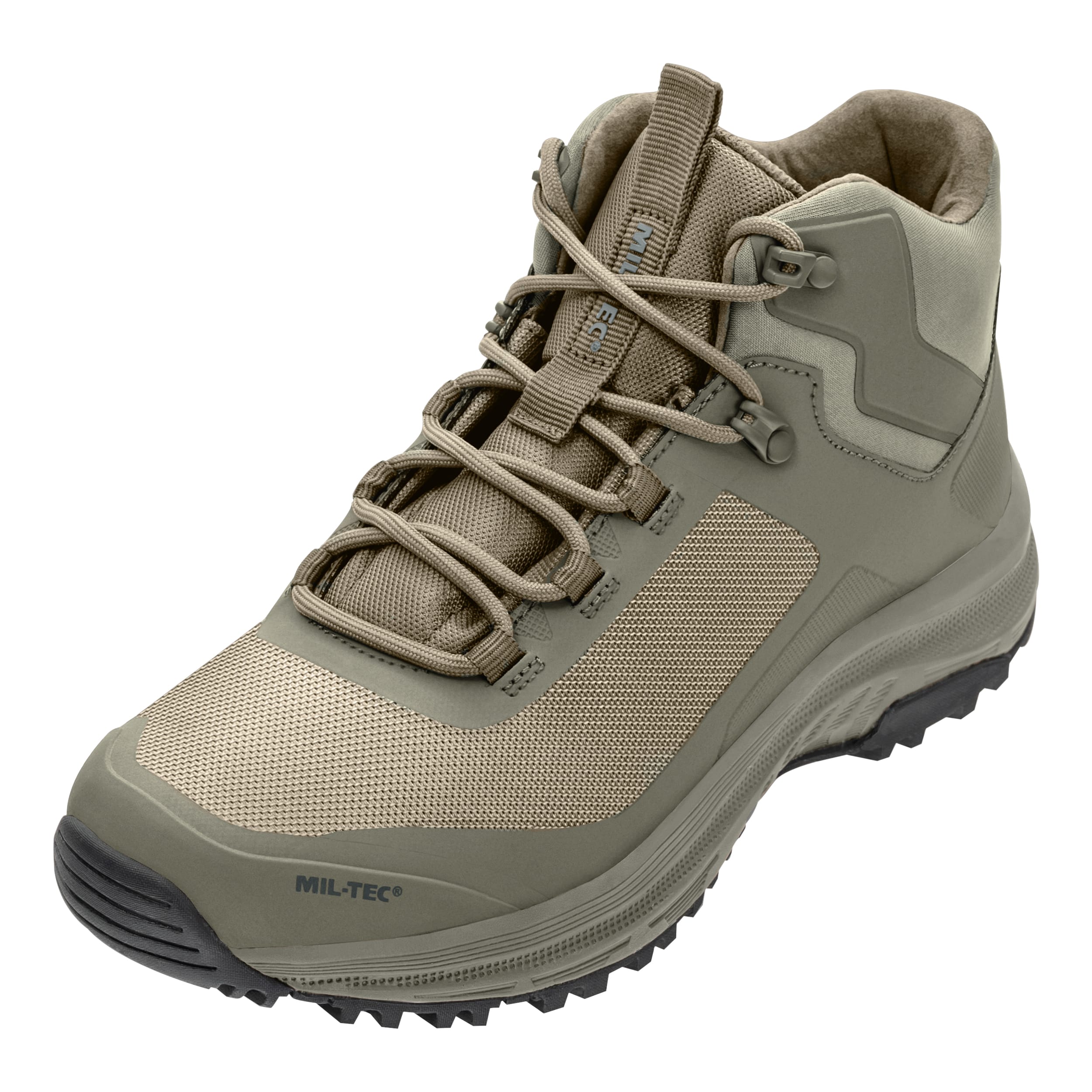 Mil-Tec Assault Mid bakancs - Olive