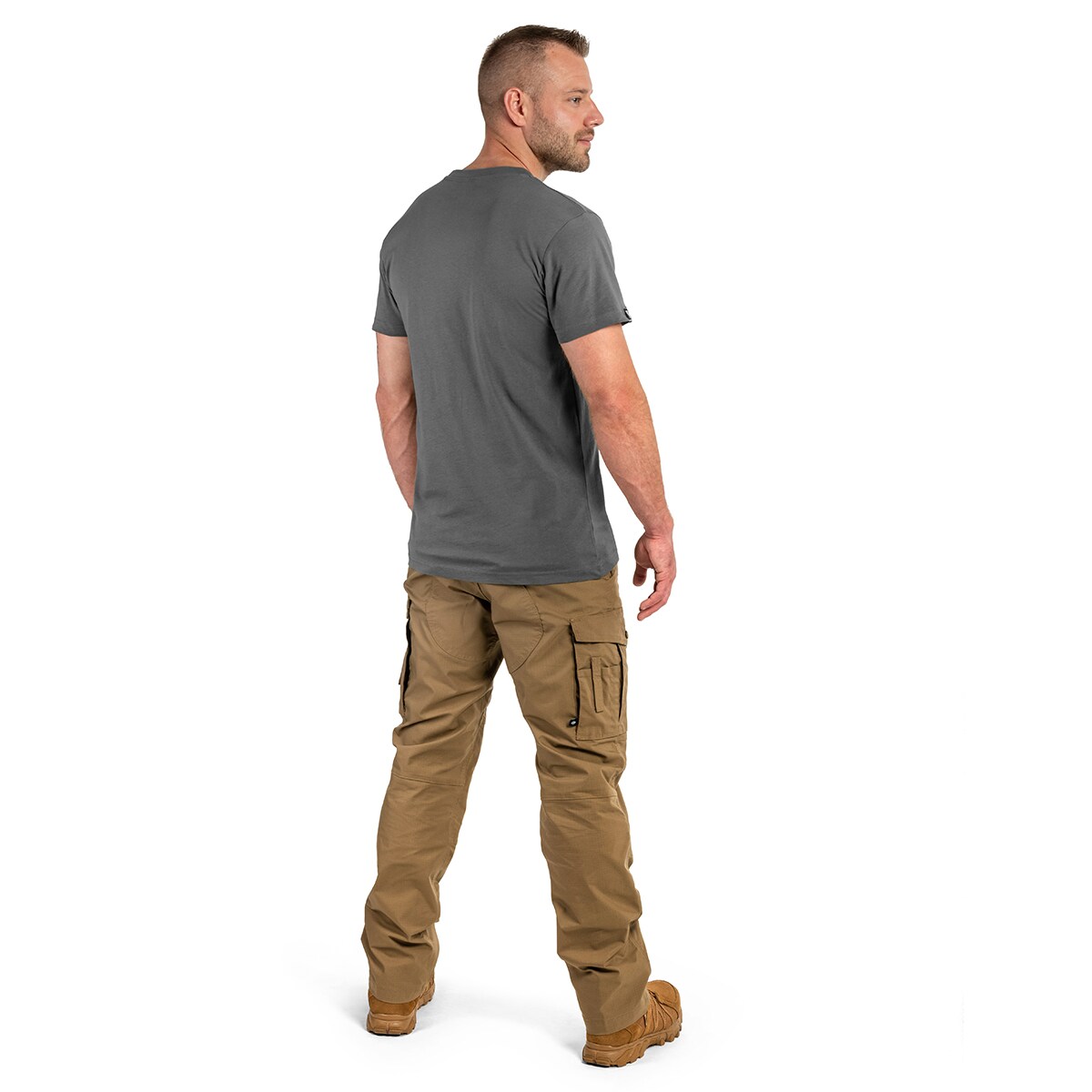 Voyovnik The Traveller's Guide T-shirt póló - Szürke