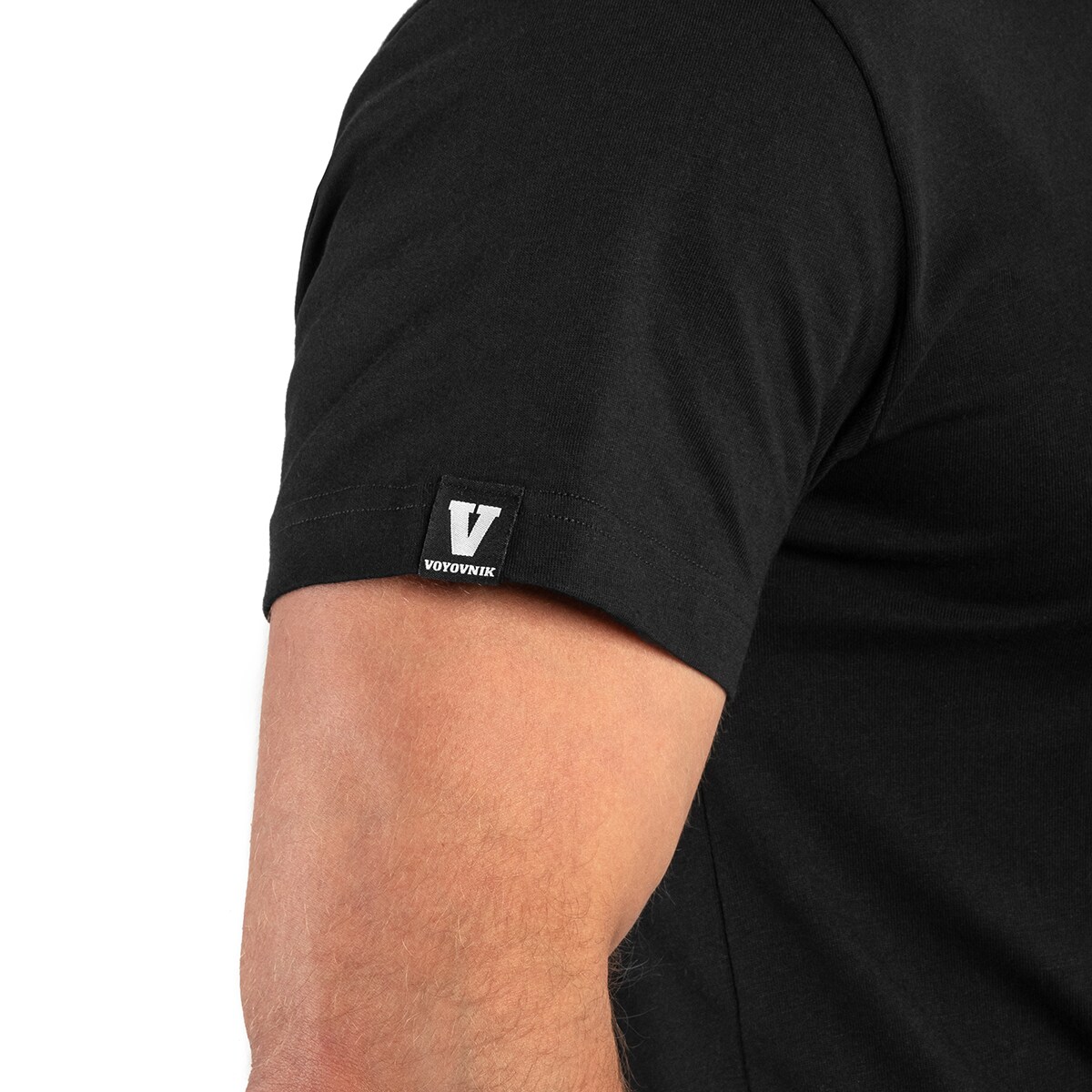 Voyovnik Black/White Balták T-shirt póló - Fekete