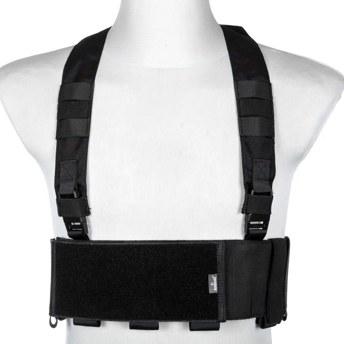 Amomax Low Profile Chest Rig mellény - Fekete