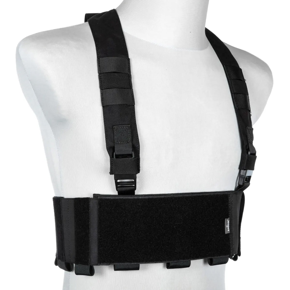 Amomax Low Profile Chest Rig mellény - Fekete