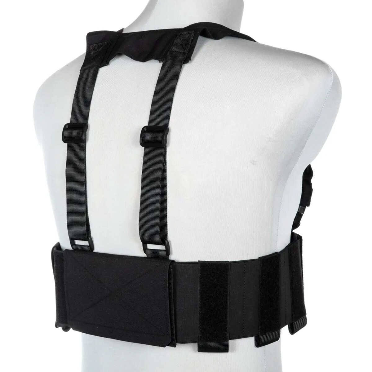 Amomax Low Profile Chest Rig mellény - Fekete