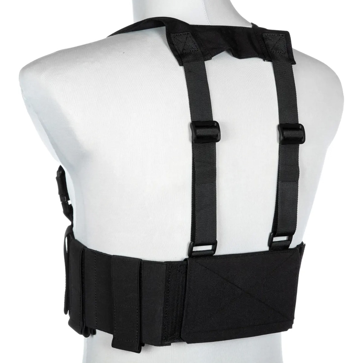 Amomax Low Profile Chest Rig mellény - Fekete
