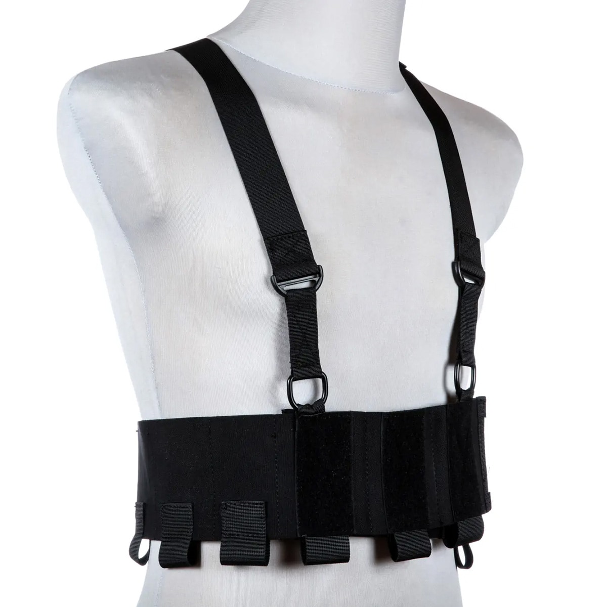 GFC Tactical Low-Vis Chest Rig mellény - Fekete