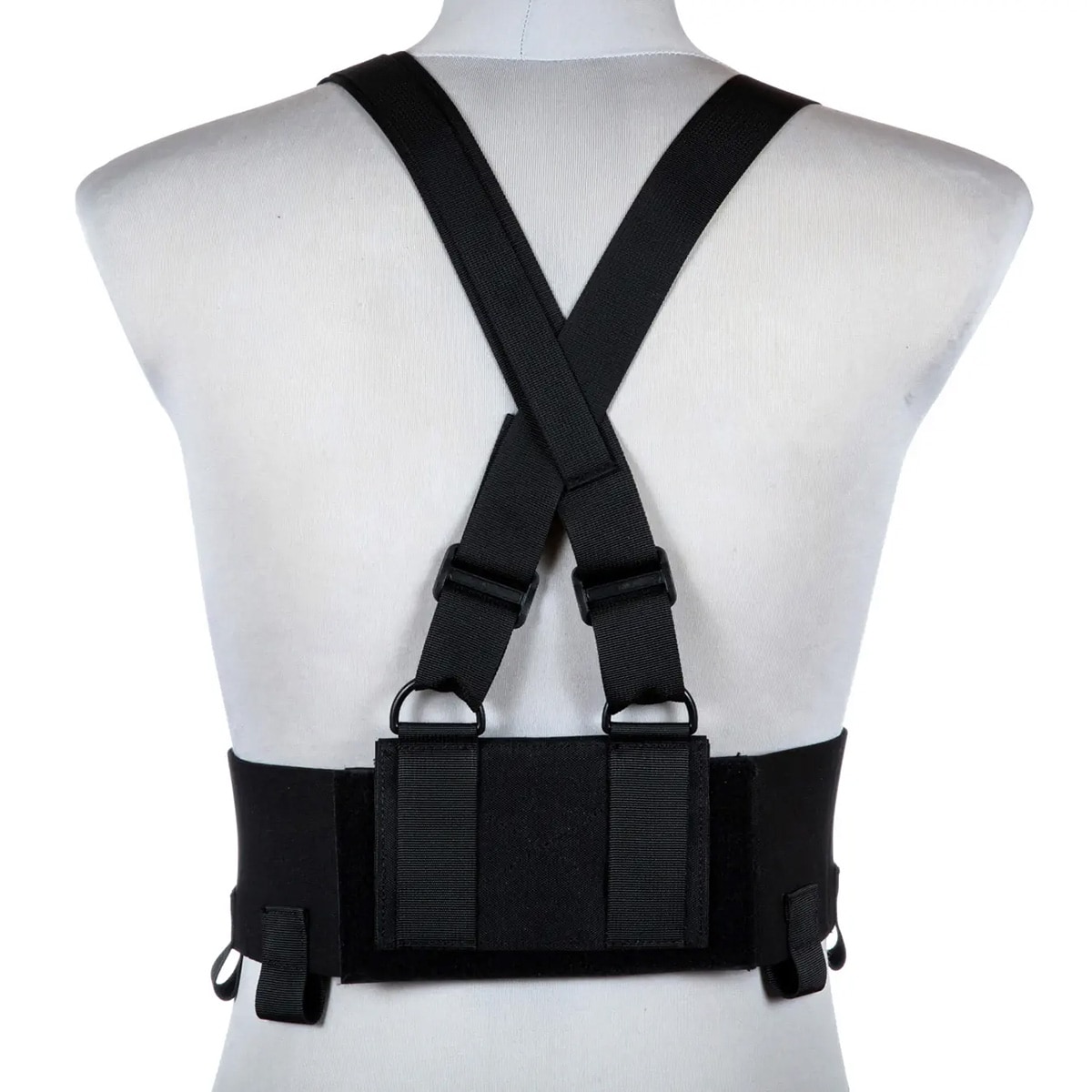 GFC Tactical Low-Vis Chest Rig mellény - Fekete