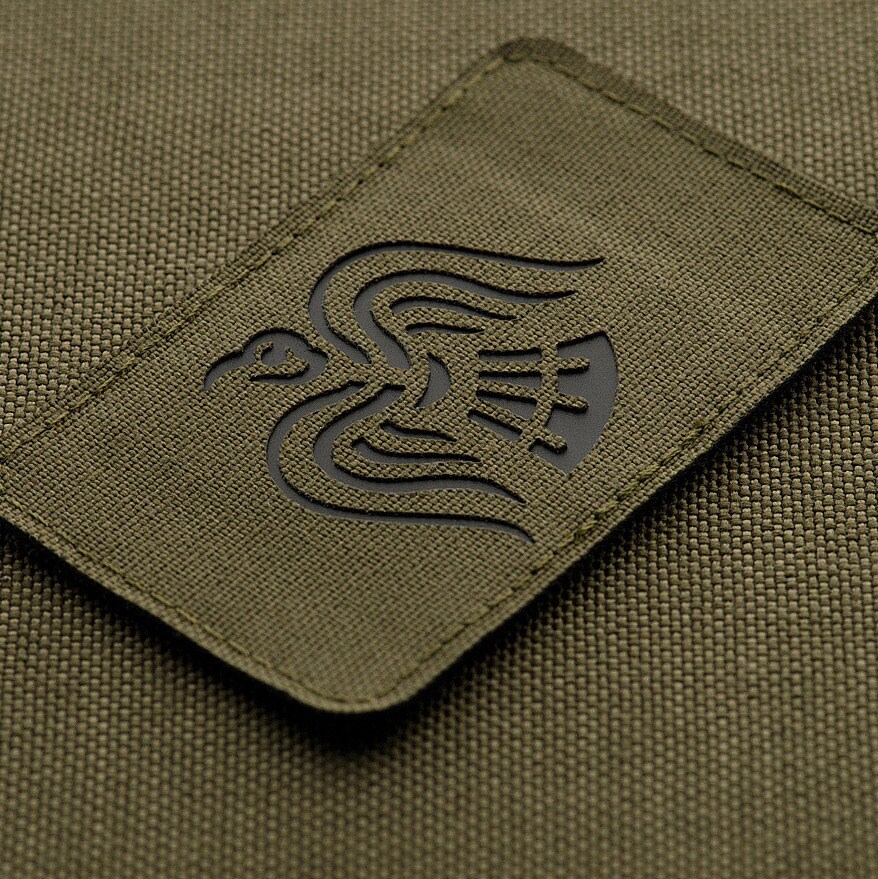M-Tac Laser Cut holló felvarró - Ranger Green/Black