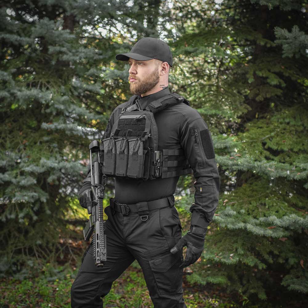 M-Tac Plate Carrier Cuirass QRS Gen. II taktikai mellény - Black