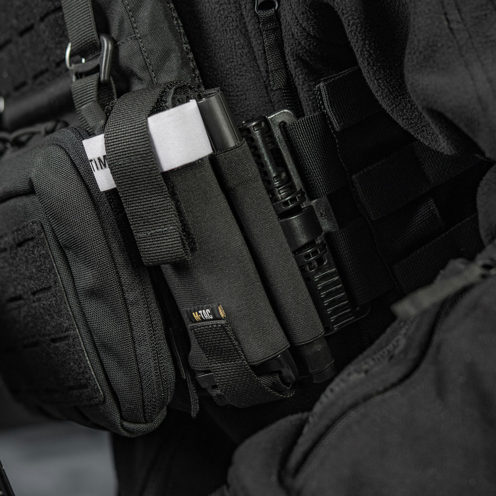 M-Tac tépőzáras taktikai tároló Gen. III érszorítóhoz - Black
