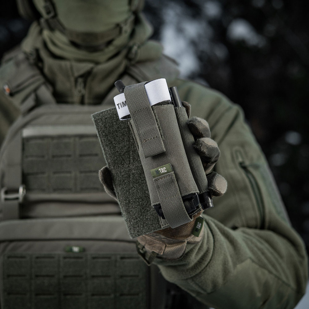 M-Tac tépőzáras taktikai tároló Gen. III érszorítóhoz - Ranger Green