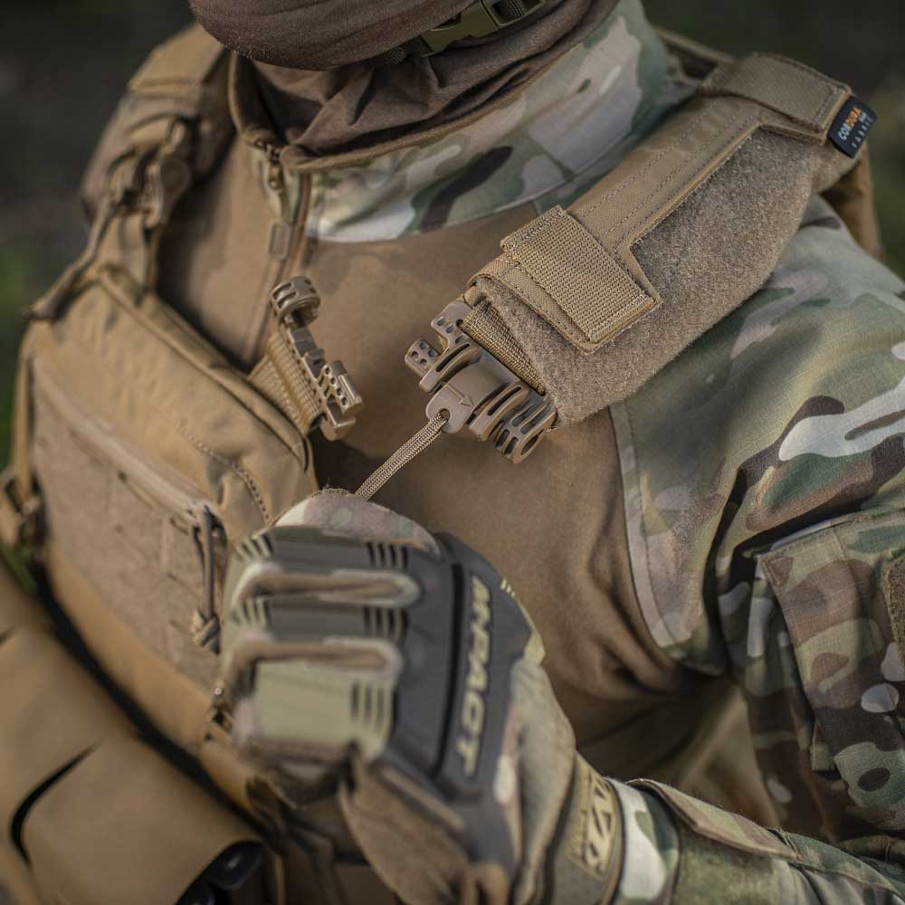 M-Tac Plate Carrier Cuirass Fast QRS Gen. II taktikai mellény - Coyote