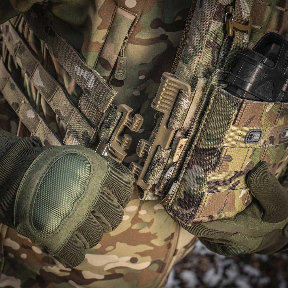 M-Tac Plate Carrier Cuirass QRS Gen. II taktikai mellény - MultiCam