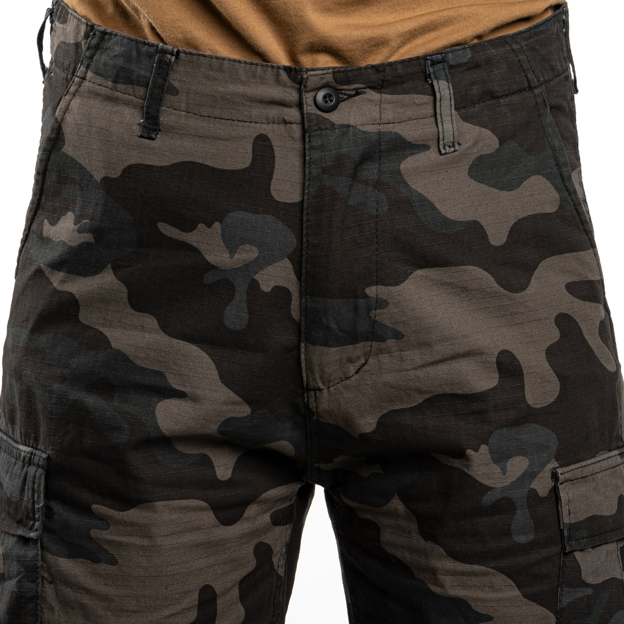 Brandit BDU Rip-Stop gyerek rövidnadrág - Dark Camo