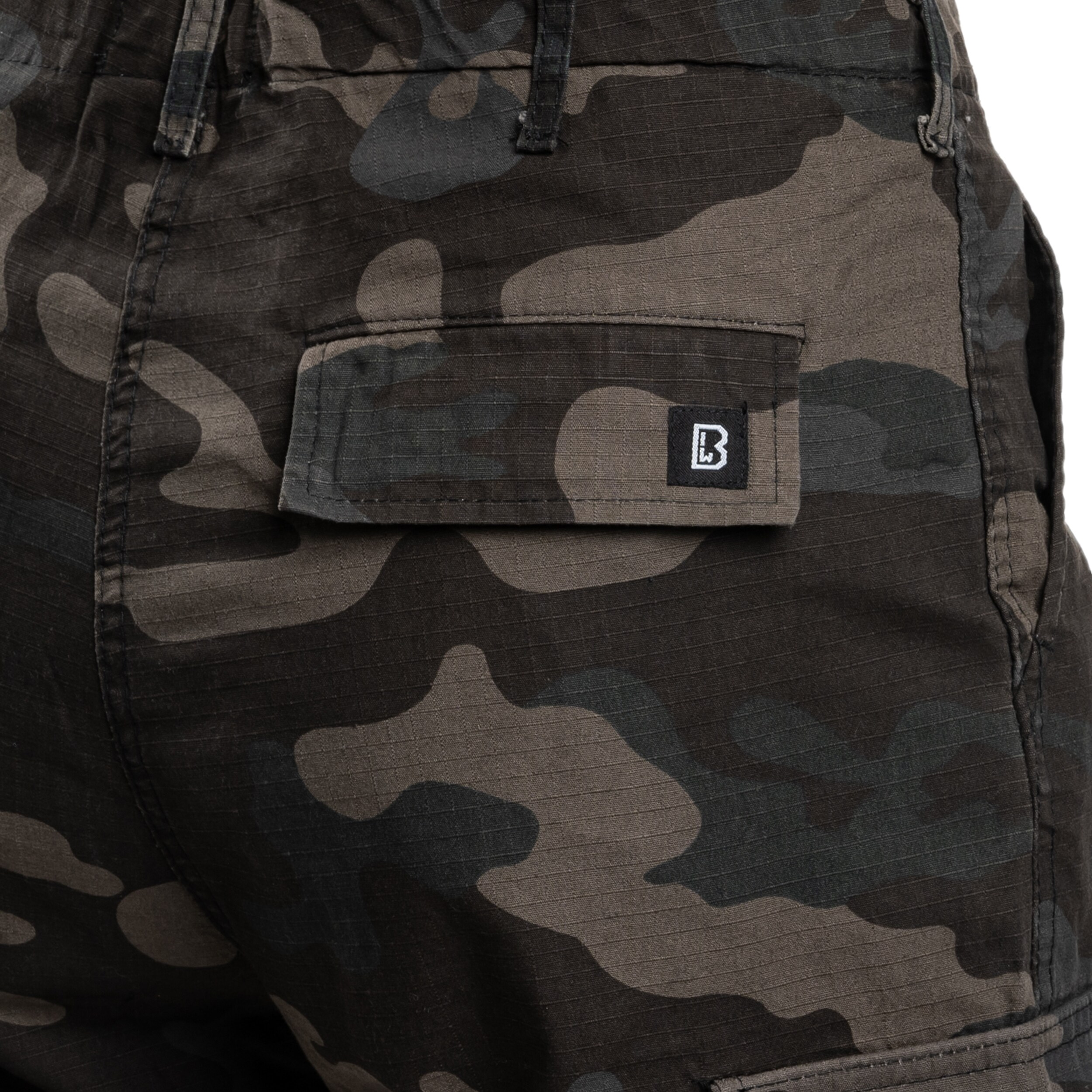 Brandit BDU Rip-Stop gyerek rövidnadrág - Dark Camo