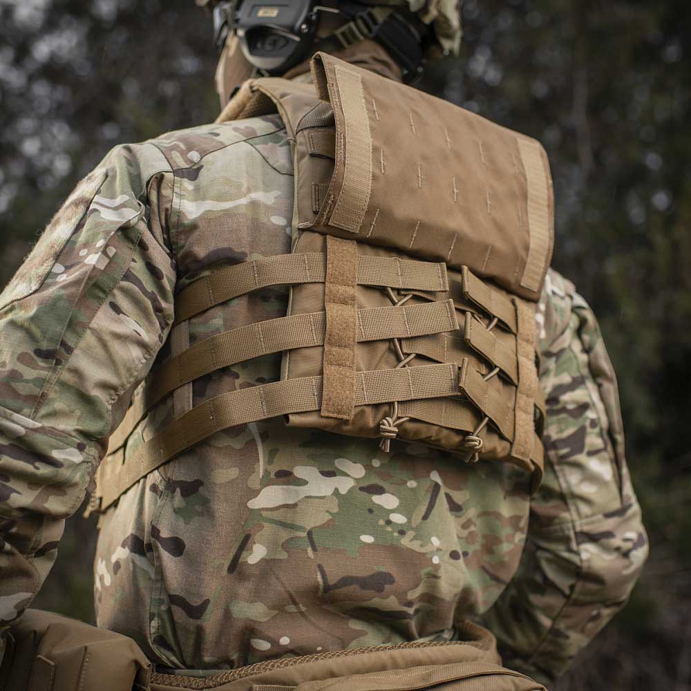 M-Tac Plate Carrier Cuirass Fast QRS taktikai mellény - Coyote - Medium lemez