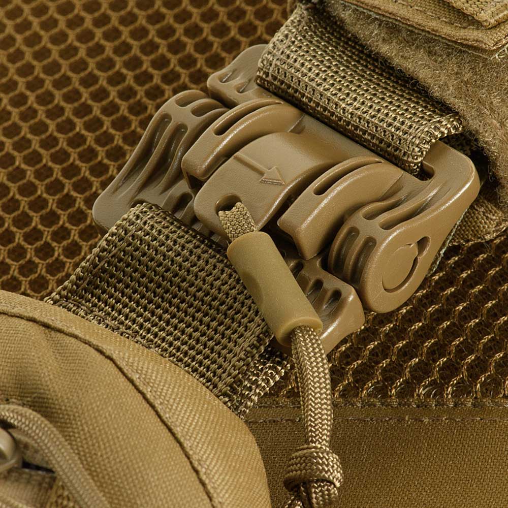 M-Tac Plate Carrier Cuirass Fast QRS taktikai mellény - Coyote - Medium lemez