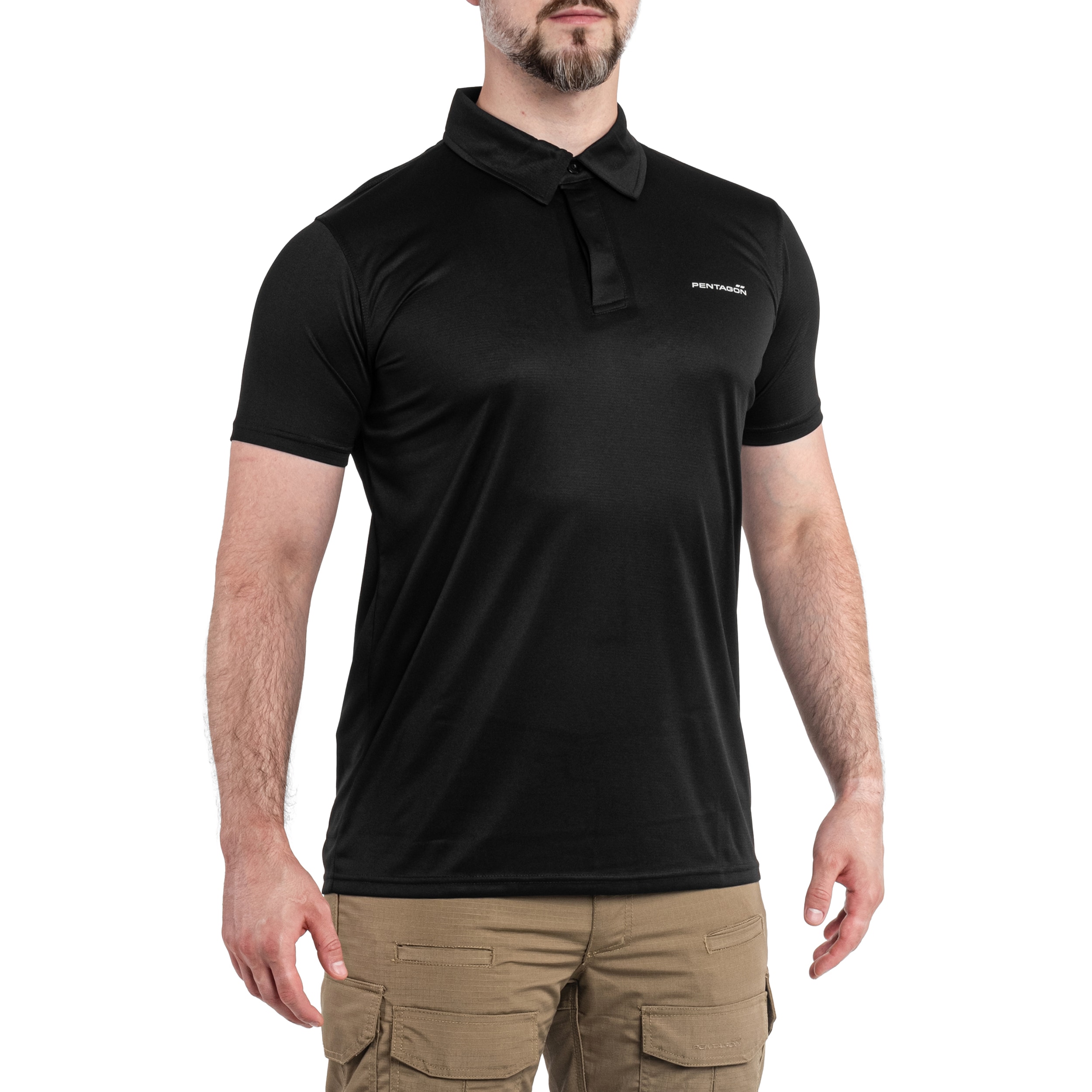 Pentagon Notus golfpóló - Black