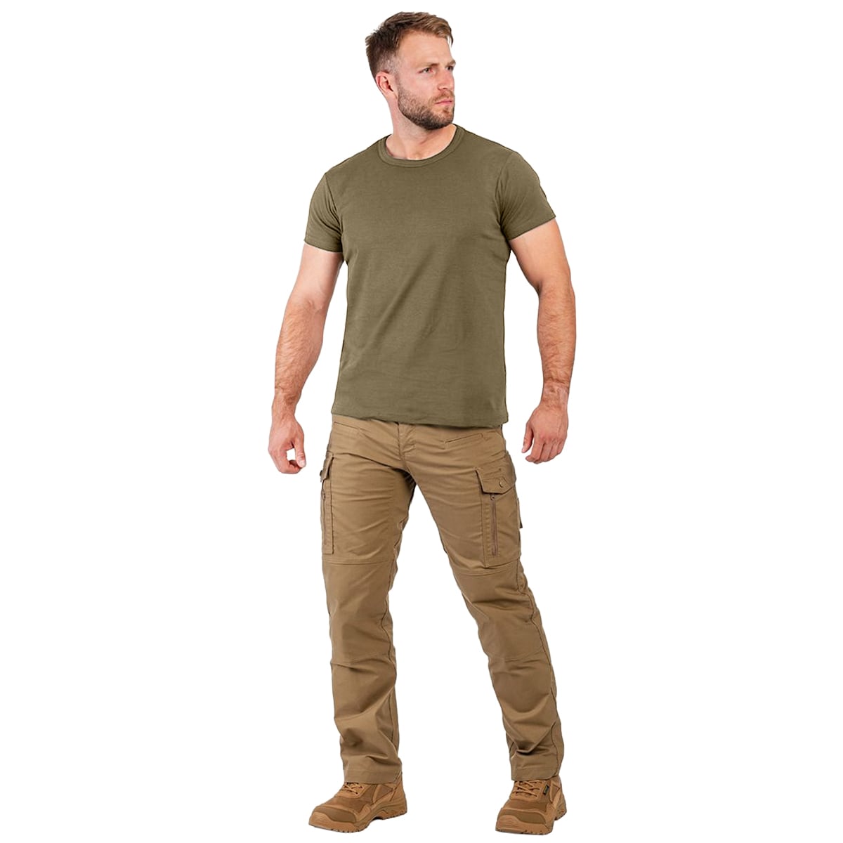 Mil-Tec Body Style T-shirt póló - Olive