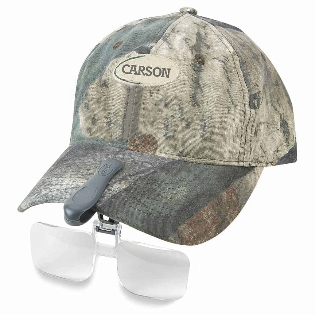 Carson VisorMag nagyító 2x sapkához