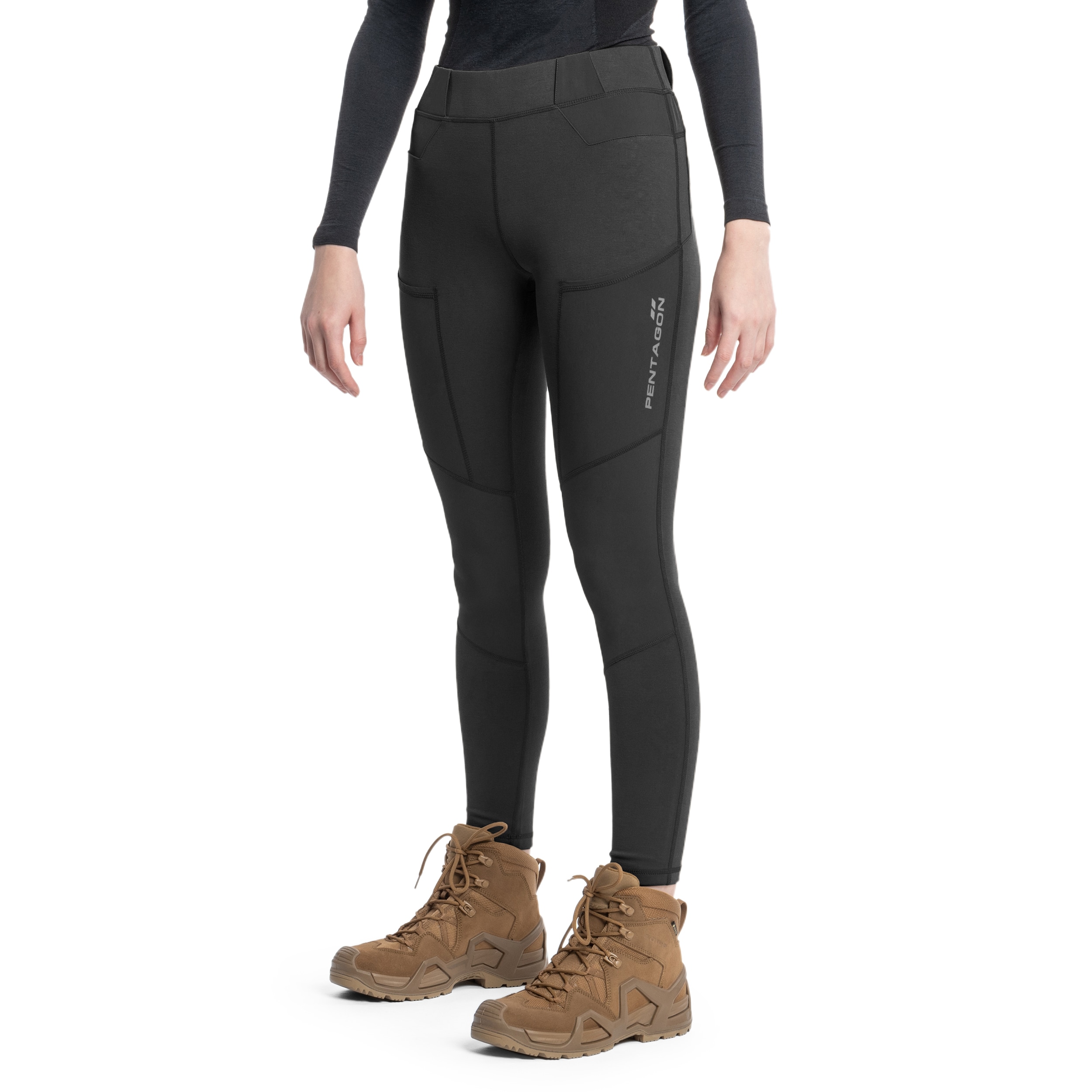 Pentagon Arete női leggings - Black
