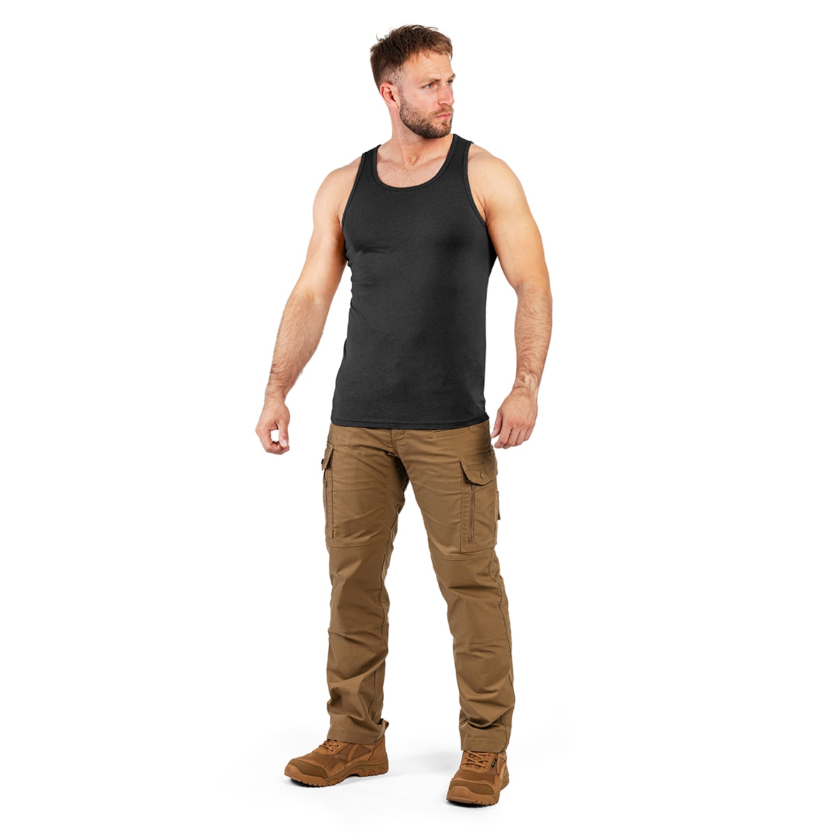 Mil-Tec Tank Top ujjatlan póló - Black