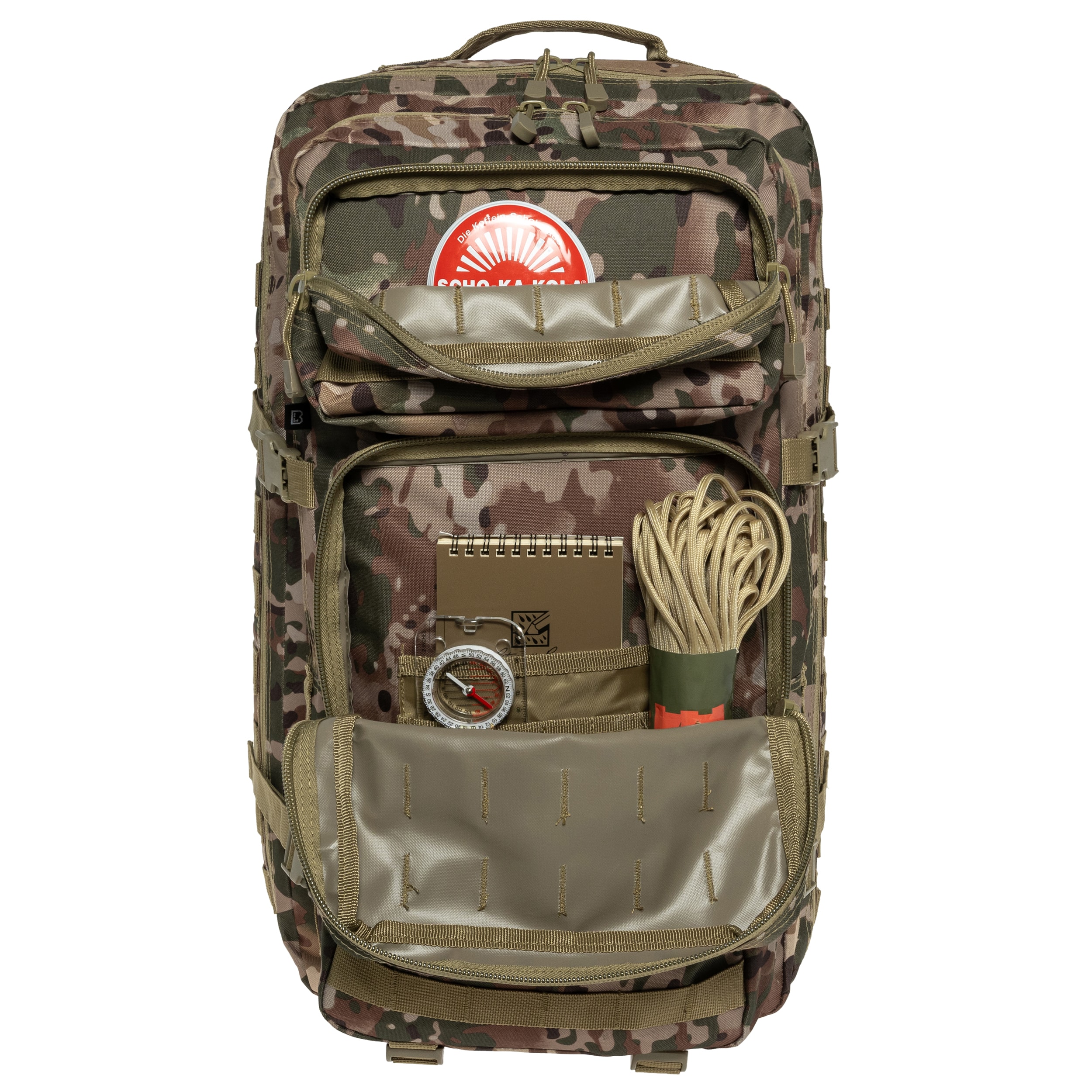 Brandit US Cooper XL hátizsák 65 l - Arid MC Camo