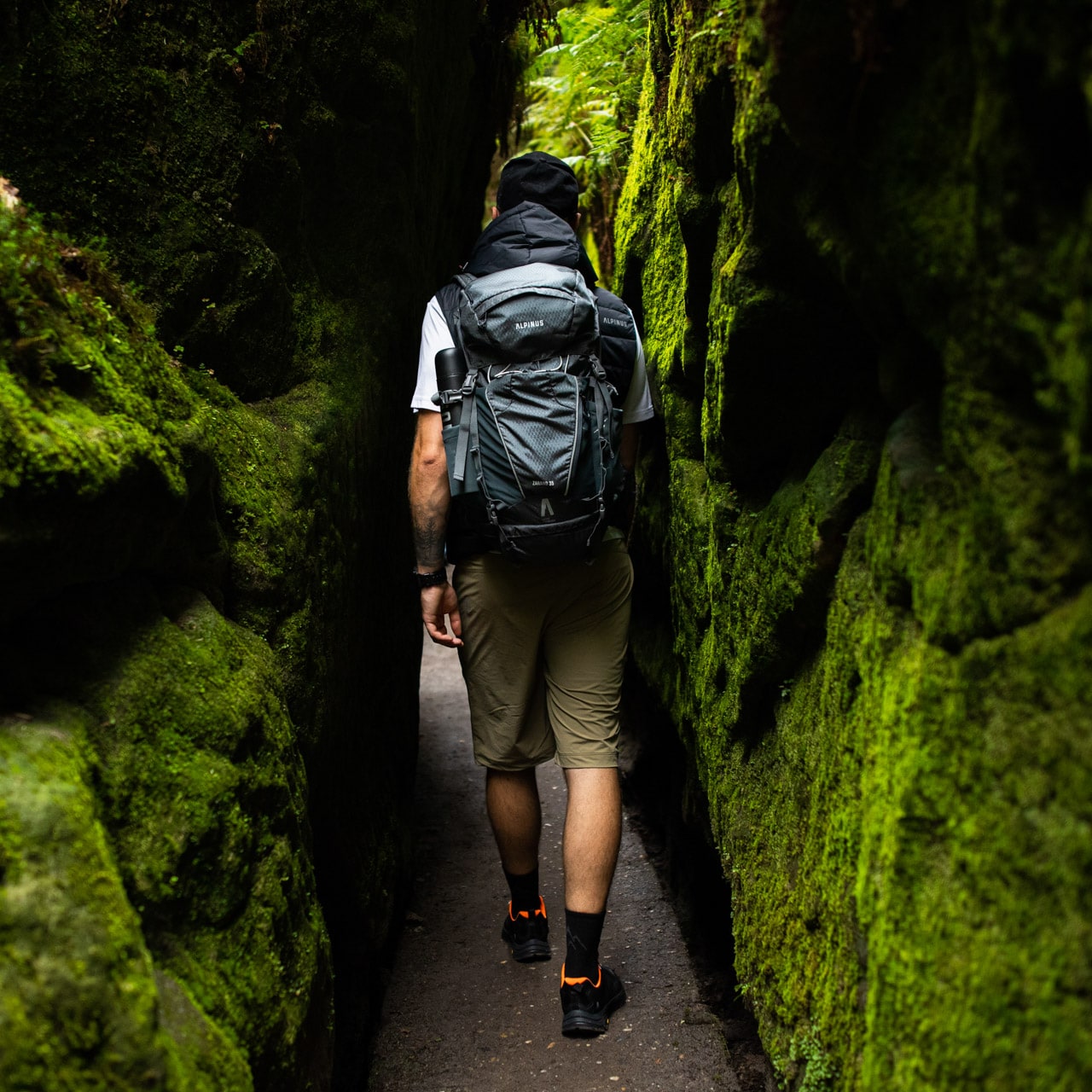 Alpinus Zarand II hátizsák 35 l - Szürke