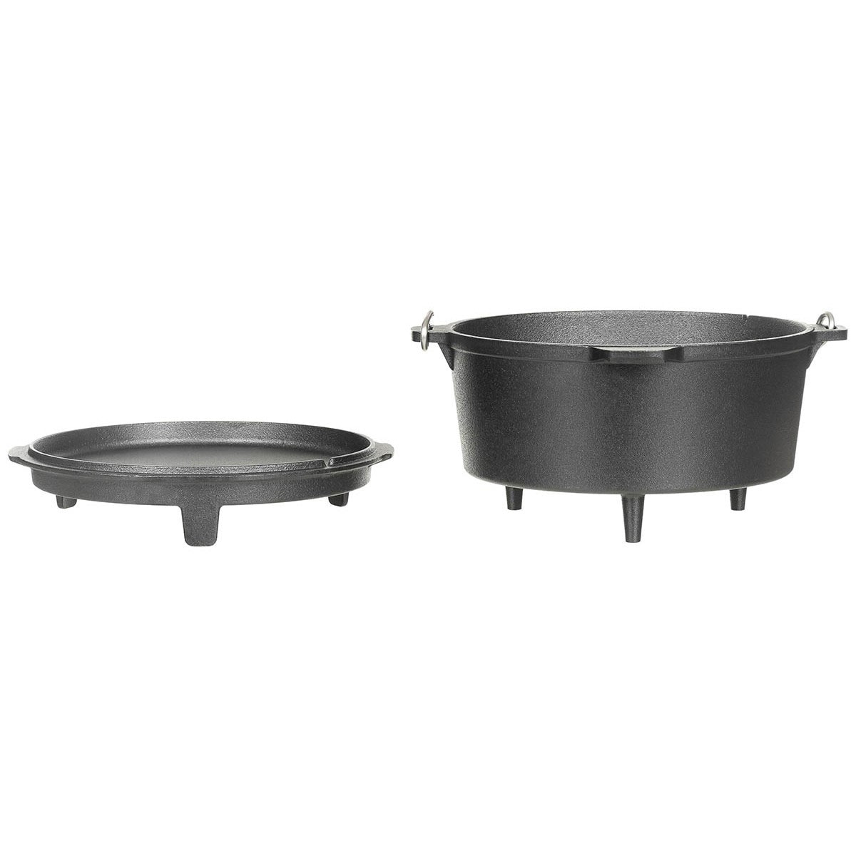 MFH Fox Outdoor Dutch Oven öntöttvas fazék - 3,8 l