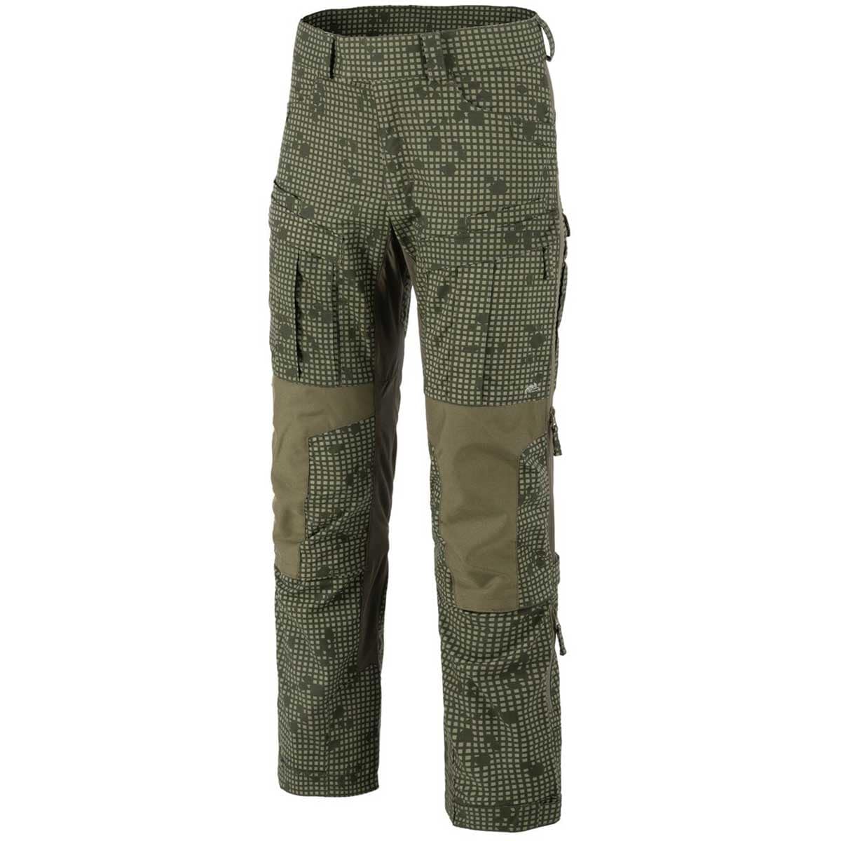 Helikon MCDU Polycotton Stretch Rip-Stop nadrág - Desert Night Camo / Olive Green