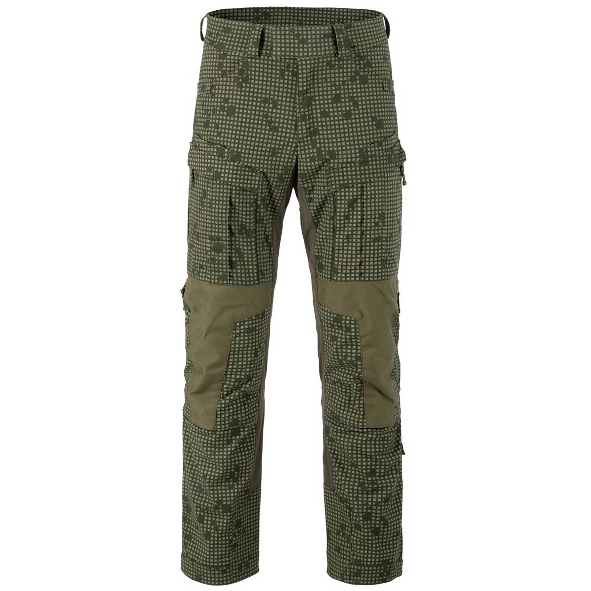 Helikon MCDU Polycotton Stretch Rip-Stop nadrág - Desert Night Camo / Olive Green