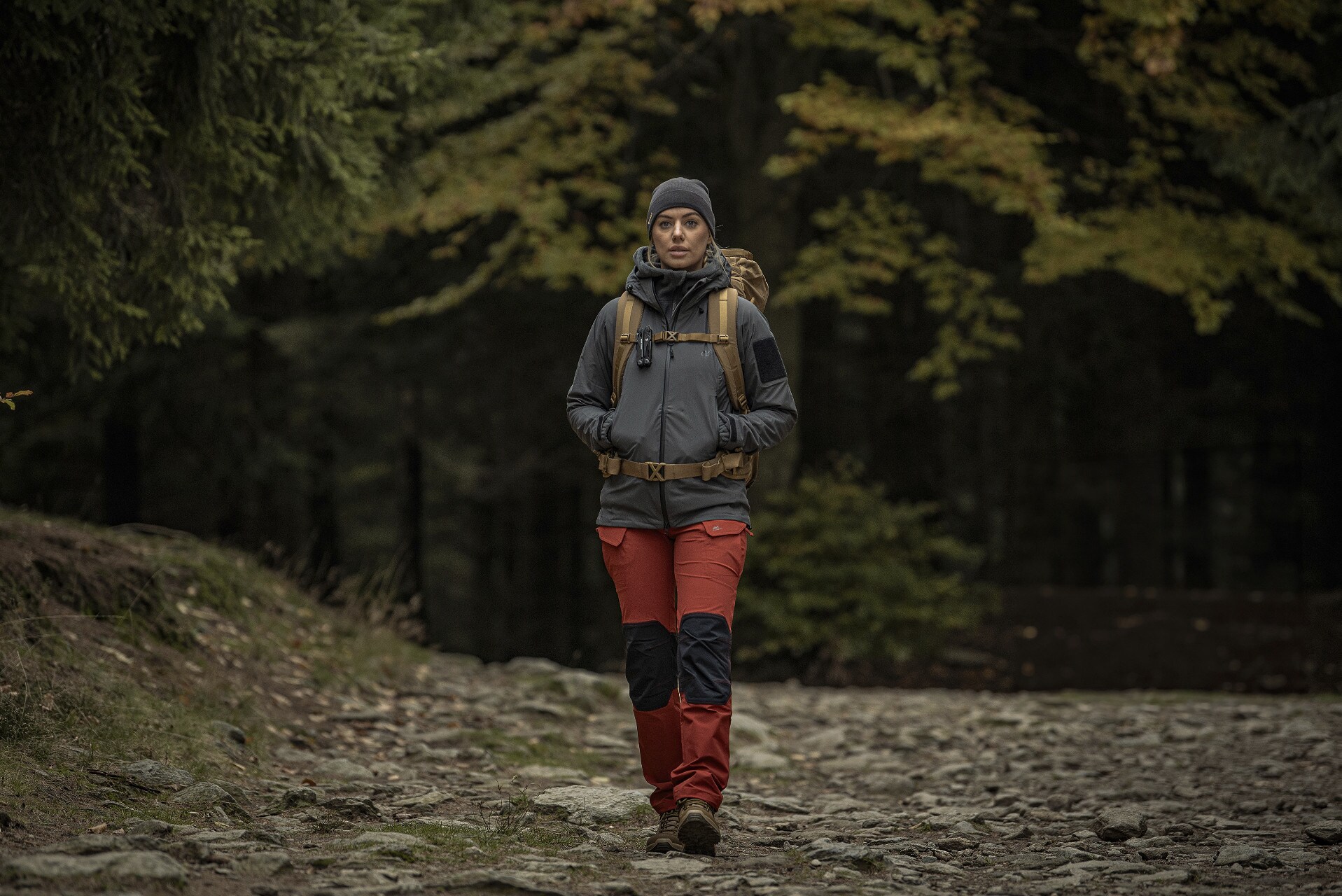 Helikon Squall Hardshell női kabát - Shadow Grey