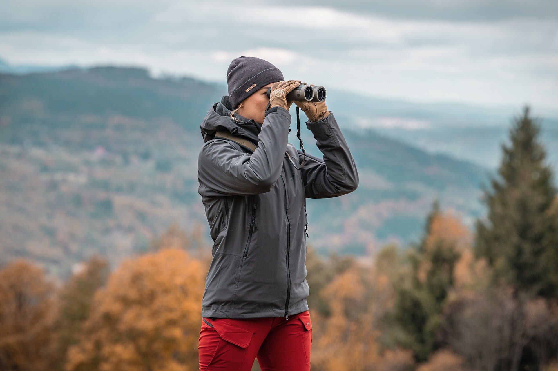 Helikon Squall Hardshell női kabát - Shadow Grey