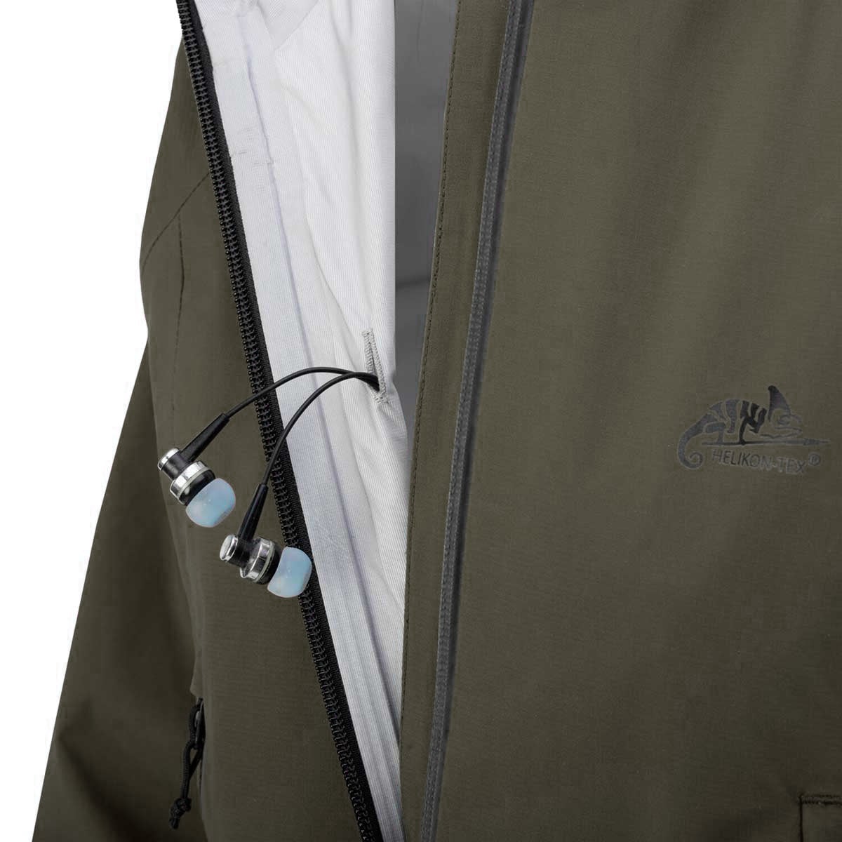 Helikon-Tex Squall Hardshell női kabát - Taiga Green