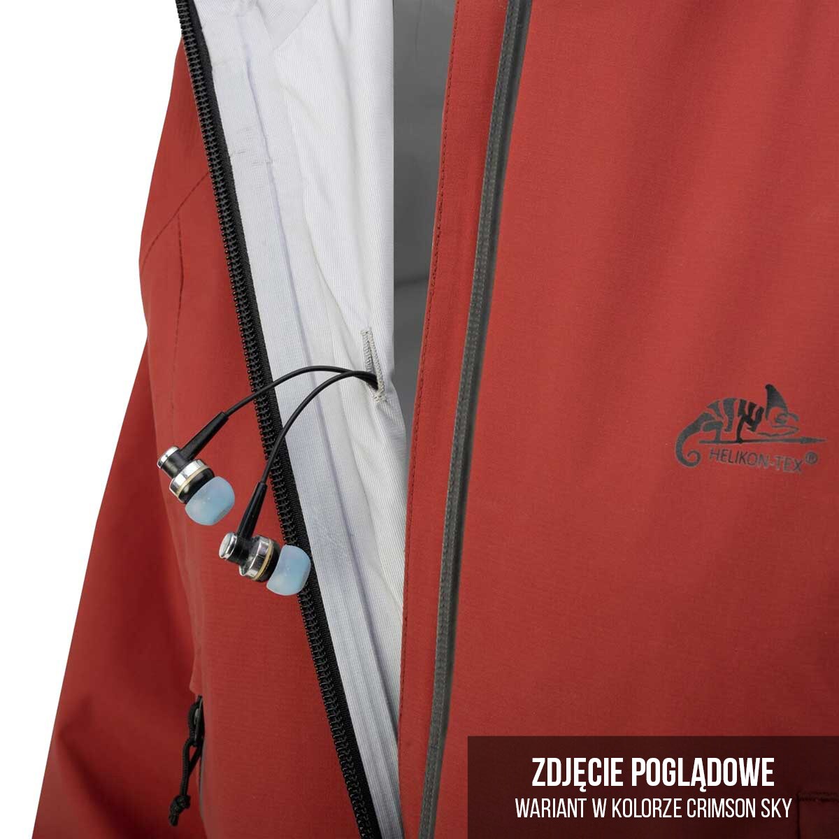 Helikon Squall Hardshell női kabát - Taiga Green