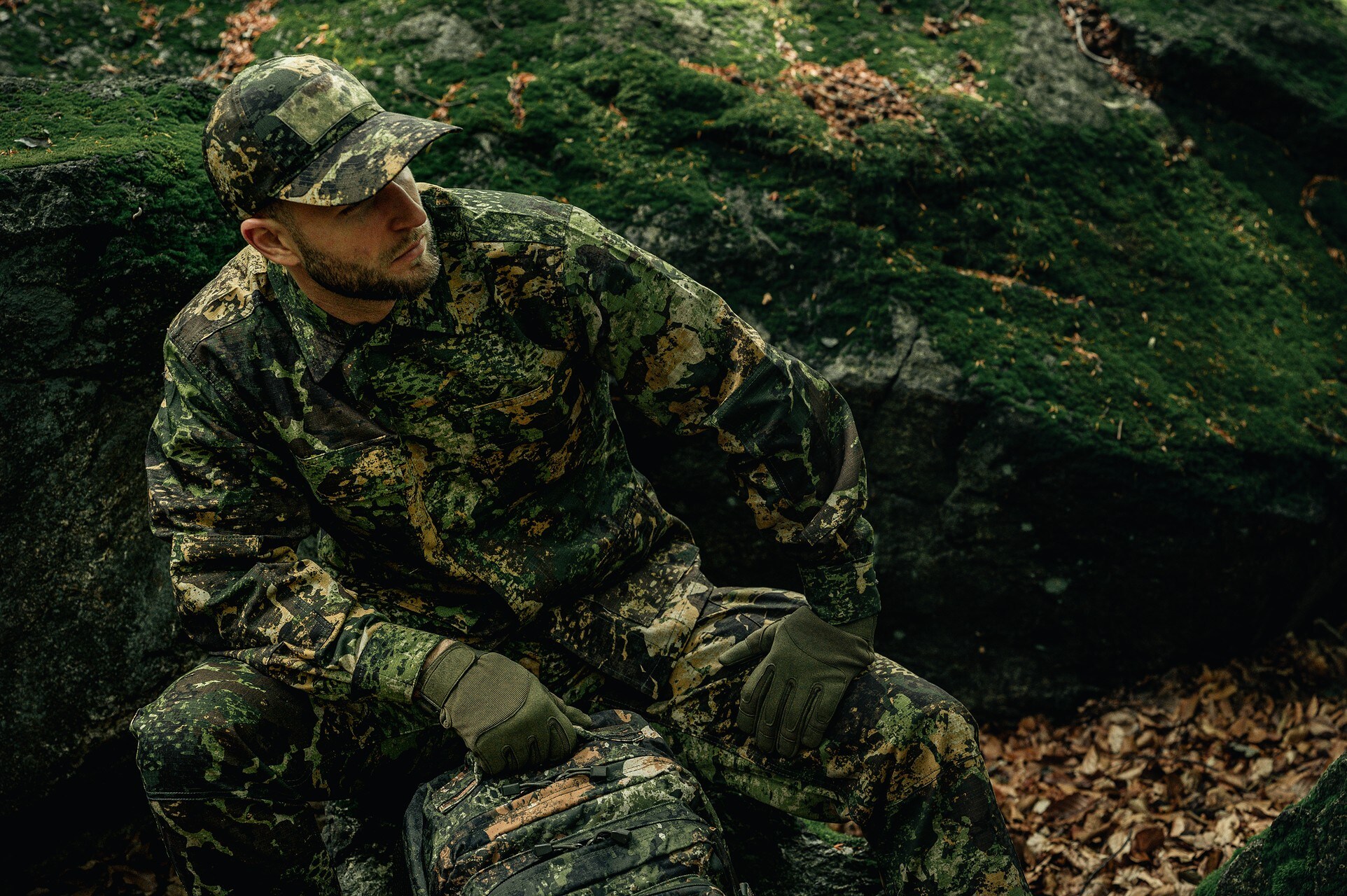 Mil-Tec Army taktikai kesztyű - Olive