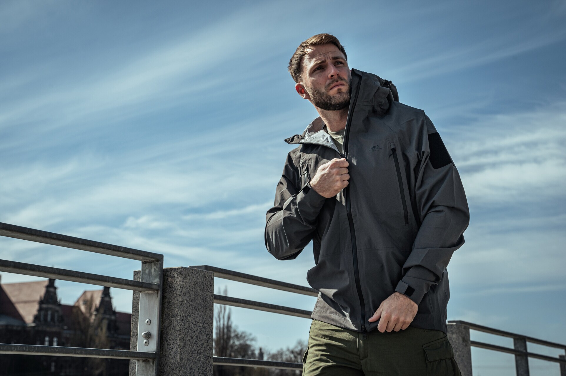 Helikon-Tex Squall Hardshell kabát - Shadow Grey