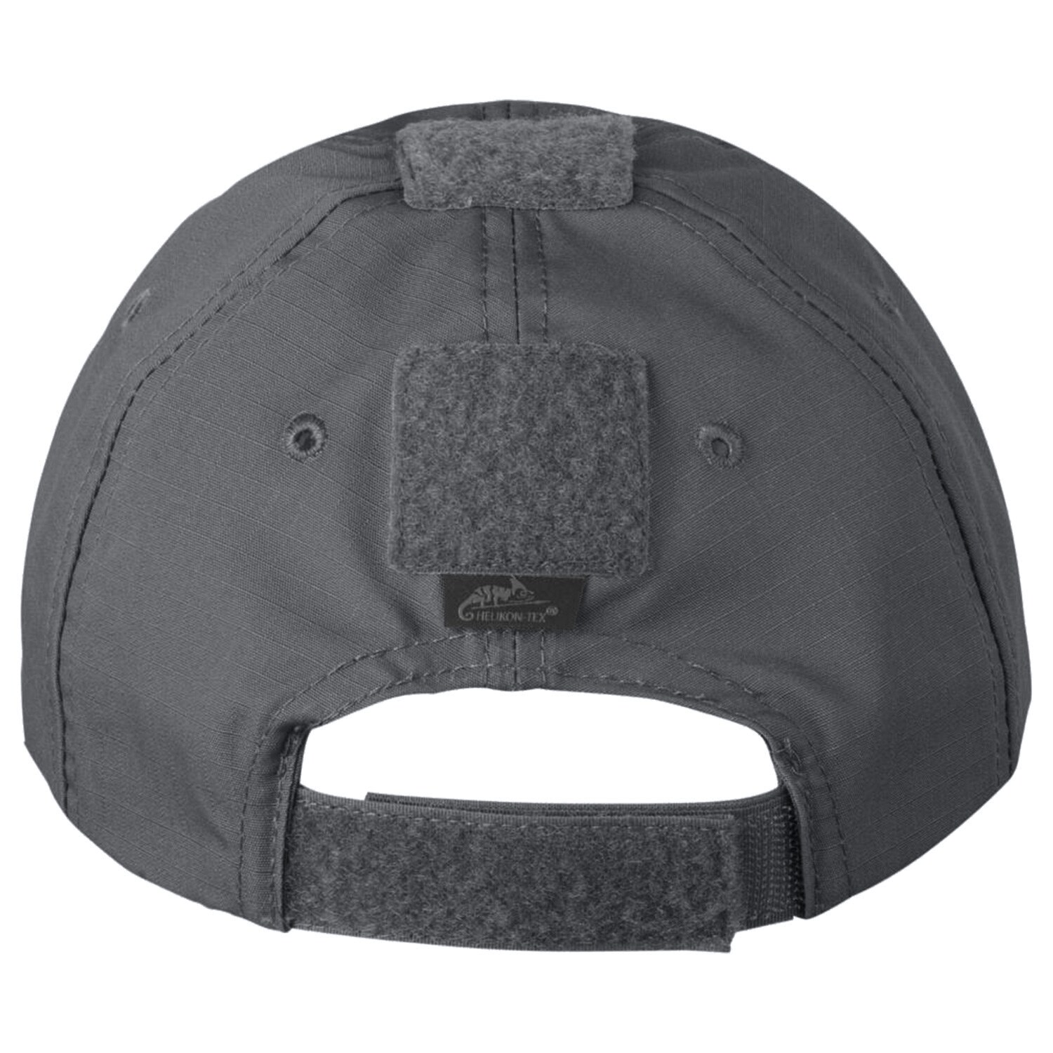 Helikon PolyCotton Rip-Stop baseball sapka plus velcro - Shadow Grey