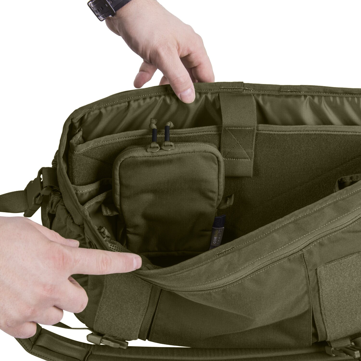 Helikon Document Case Insert zsebtáska - Olive Green