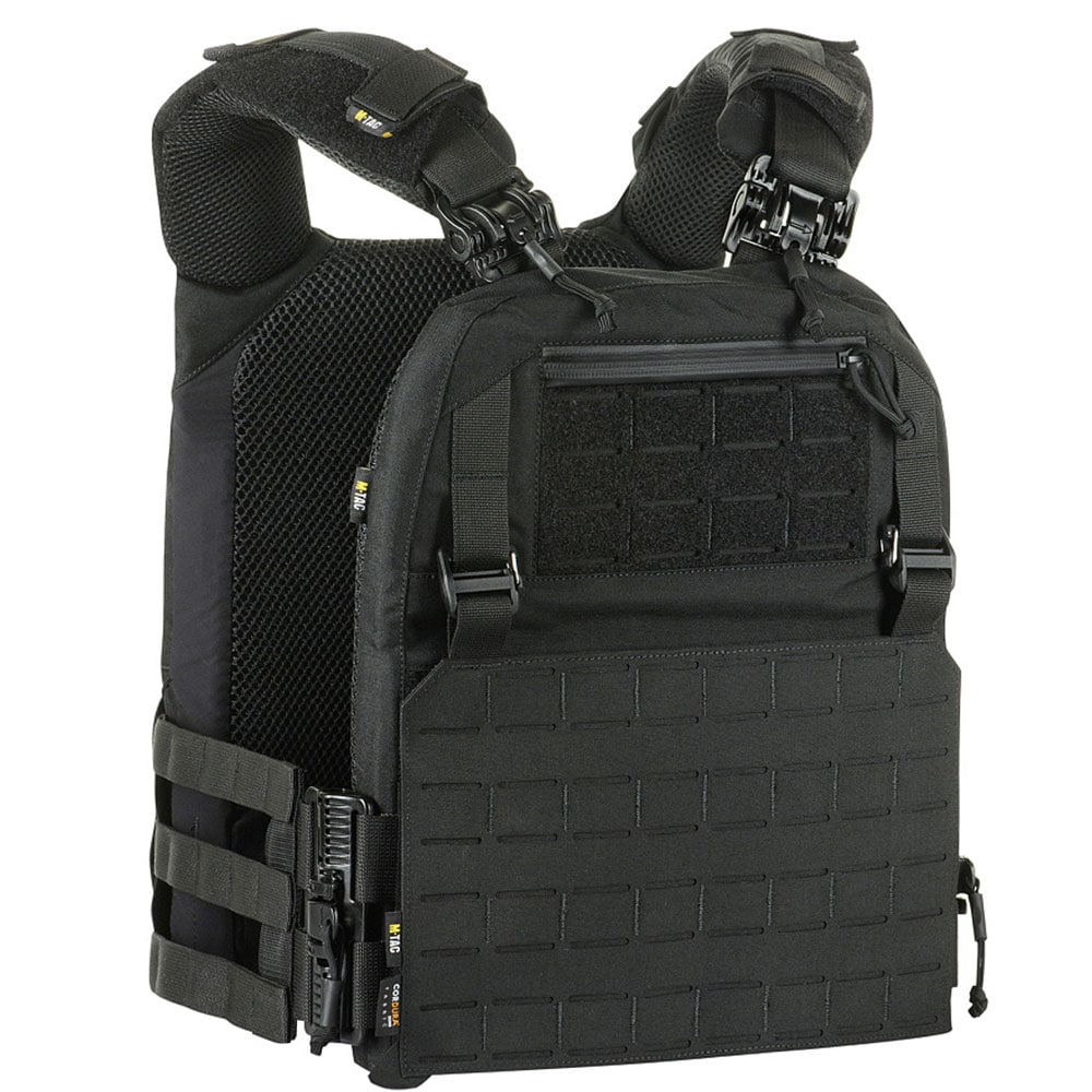 M-Tac Plate Carrier Cuirass Fast QRS Gen. II Black taktikai mellény - lemez L/XL