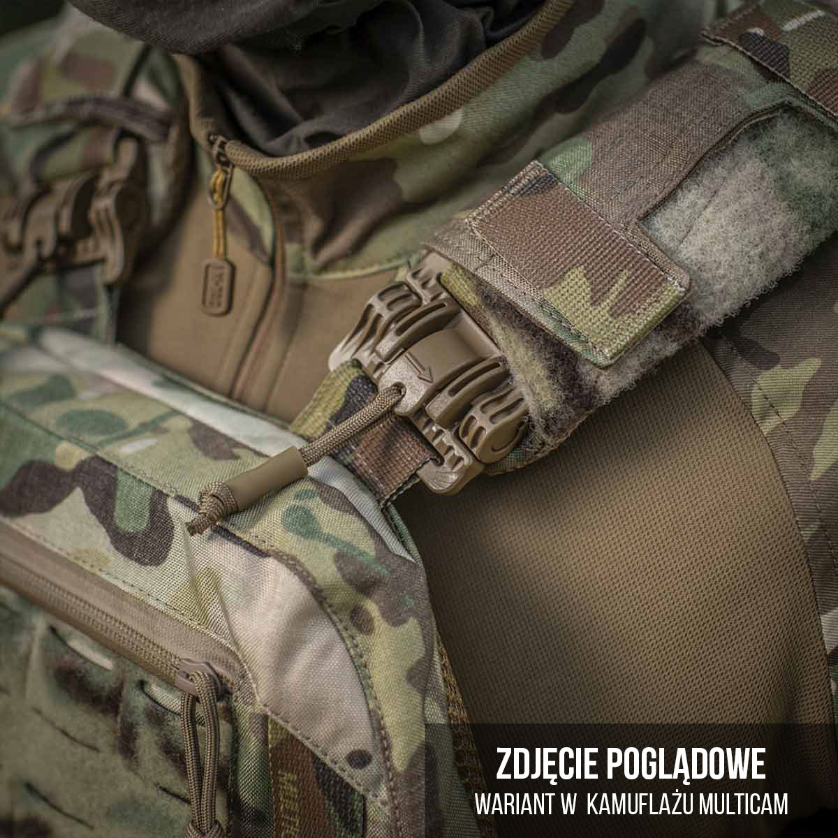 M-Tac Plate Carrier Cuirass Fast QRS Gen. II Black taktikai mellény - lemez L/XL