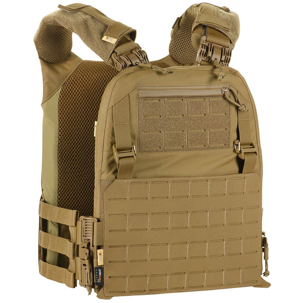 M-Tac Plate Carrier Cuirass Fast QRS Gen. II Coyote taktikai mellény - lemez L/XL