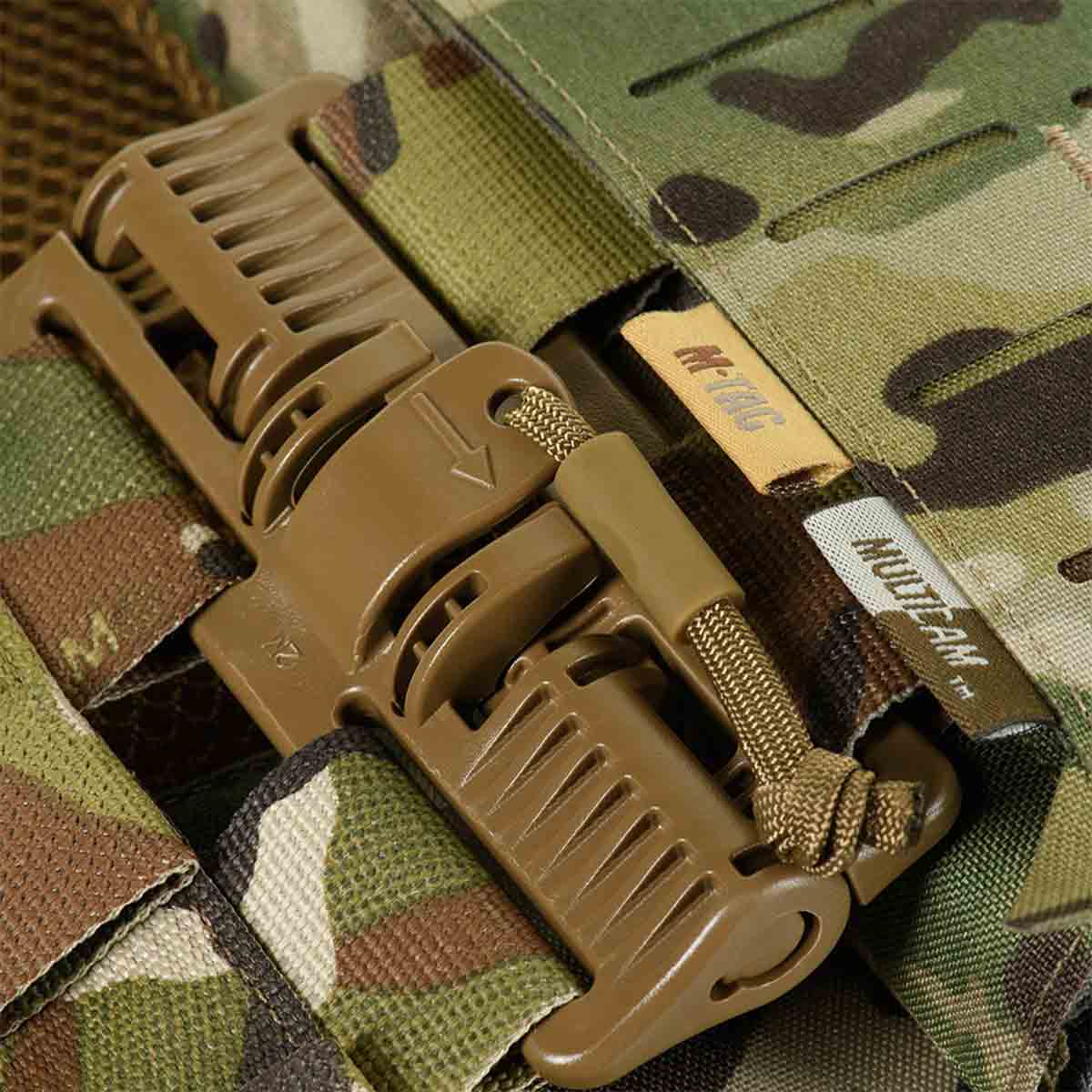 M-Tac Plate Carrier Cuirass Fast QRS Gen. II MultiCam taktikai mellény - lemez L/XL