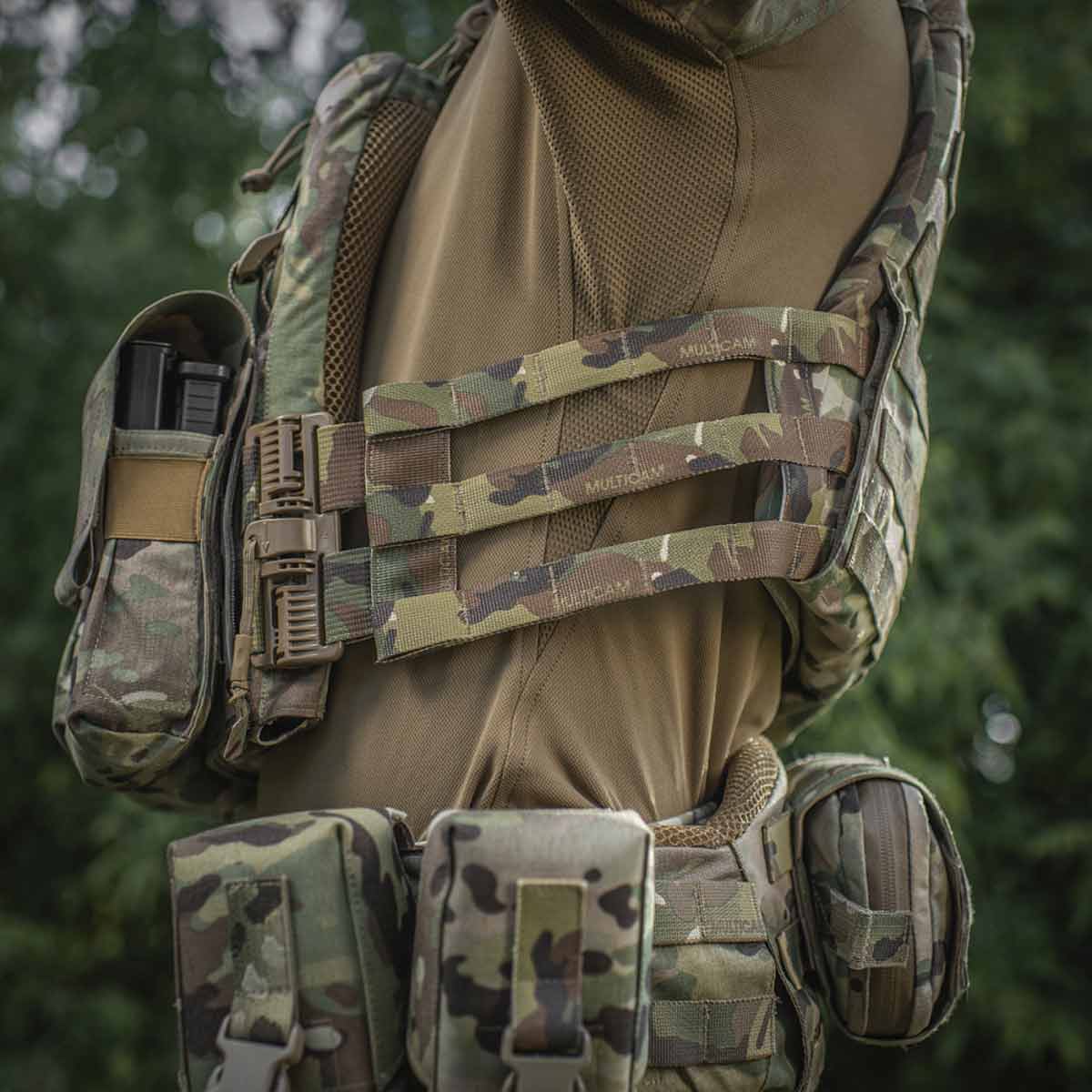 M-Tac Plate Carrier Cuirass Fast QRS Gen. II MultiCam taktikai mellény - lemez L/XL